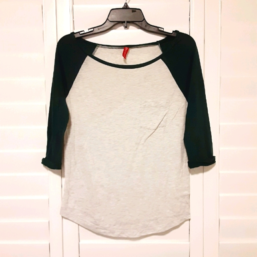 Raglan 3/4 Sleeve Tee
